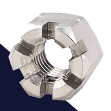 Castle Nut Fine Thread - Stainless Steel