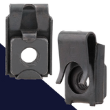 Cage Nut Captive Clip Style Black