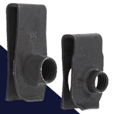 Speed Clip "U" Style,Machine Thread,Steel, Full Back