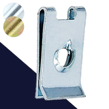 Speed Clip "U" Style,Sheet Metal Thread,Steel, Full Back