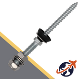 M8 Assembled Stainless Solar Hanger Bolt with Umbrella Gasket