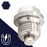 Hex Head Stainless Steel Magnetic Drain Plug DIN 910