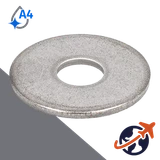 Fender Washer DIN 9021,A4 Stainless HV-140,3X Inner Diameter