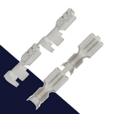 6.3mm Female Spade NO TAB,Double Crimp, Chain Form,Uninsulated