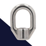 M8 Elongated Eye Nut,Stainless Steel,Cast Formed