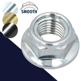 Fuji Flange Nut Locking, Smooth Bottom Steel