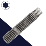 M8 Torx Drive Stud,Steel Class 8.8,Special Double End
