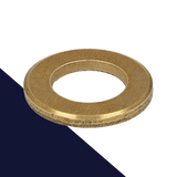 Flat Washer,Solid Brass,DIN 125A