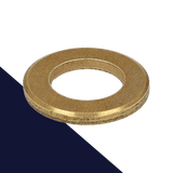 Flat Washer,Solid Brass,DIN 125A