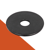 Oversized Fender Washer Black Stainless