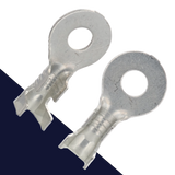 5mm Eye Terminal Uninsulated,16-20 to 12-10 Gauge,Double Crimp