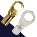 6mm Eye Terminal Uninsulated,12-10 to 8 Gauge,HEAVY DUTY
