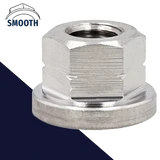 Tall Collar Flange Nut,Stainless Steel,DIN 6331