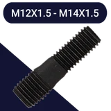 M12X1.5/M14X1.5,Class 10.9 Steel,Coarse to Fine Step Stud