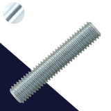 M7 Full Thread Stud,Class 10.9 Steel,DIN 976
