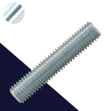 M7 Full Thread Stud,Class 10.9 Steel,DIN 976