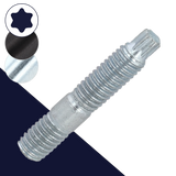 M7 Torx Drive Stud,Class 10.9 Steel,Special Double End