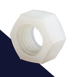 Coarse DIN 934 Nut,Plastic Polyamid,Finishes Vary