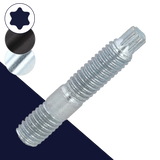 M8 Torx Drive Stud,Class 10.9 Steel,Special Double End