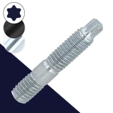 M8 Torx Drive Stud,Class 10.9 Steel,Special Double End
