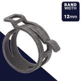 Clamp Low Profile Tab Constant Tension 13.5mm - 27mm Clamp Low Profile Tab Constant Tension 13.5mm - 27mm