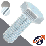 Hex Bolts Class 8.8 Steel M10X1.25 Fine DIN 960/961 Hex Bolts Class 8.8 Steel M10X1.25 Fine DIN 960/961