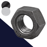 DIN 934 + ISO 4032 Nut,Steel Class 12 Extreme Strength,Finishes Vary
