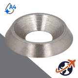 Solid Finish Washer,NFE 27-619,A4 Stainless Steel