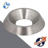 Solid Finish Washer,NFE 27-619,A4 Stainless Steel