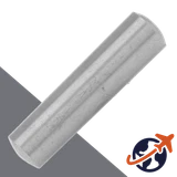 M1.5 Taper Dowel Pin, Tolerance h10,Steel,DIN 1
