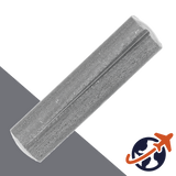 M2.5 Grooved Pins FULL Length Taper - Steel DIN 1471