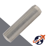 M1.5 Grooved Pin FULL Length Parallel,Stainless AISI 303,DIN 1473
