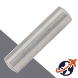 M0.8 Parallel Dowel Pin,A1 / AISI 303 Stainless,DIN 7, Tolerance m6