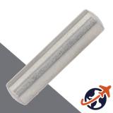 M0.8 Parallel Dowel Pin,A1 / AISI 303 Stainless,DIN 7, Tolerance m6