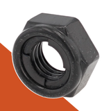 Fuji Lock Nut,Black Oxide + Stainless,Base DIN 980M