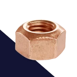 Conical Lock Nut,Steel Class 8 Copper Exhaust,DIN 980V