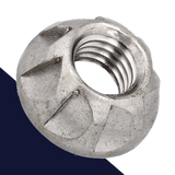 Kinmar Permanent Nut,M5-M8, Stainless Steel,Security Applications