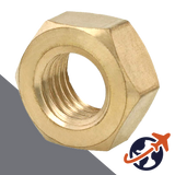 Hex Nut - Brass DIN 934