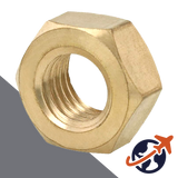 Hex Nut - Brass DIN 934 Hex Nut - Brass DIN 934
