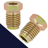 M12X1.5 Brake End,Bubble Flare,1/4" Line