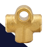 M12X1.0 Brake Tee,Double Flare Only,6.0mm Line