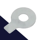 Washer + Tab,A2 Stainless Steel,DIN 93