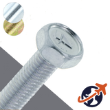 M6X1.0 JIS 4-Mark Hex - Steel JIS B-1180