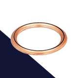 Hollow Crush 2.5mm Thick,Corrosion Resistant Gasket,DIN 7603 Copper Washer