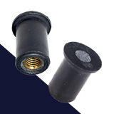 M10 Well Nut,EPDM Rubber,Brass Thread Insert