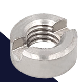 Slotted Round Nut,Stainless Steel,DIN 546