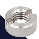 Slotted Round Nut,Stainless Steel,DIN 546