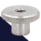 Knurled Thumb Nut,Stainless Steel,High Collar DIN 466