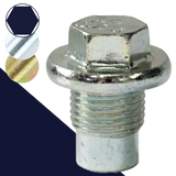 M14X1.25 Hex Flange - Drain Plug Finishes Vary