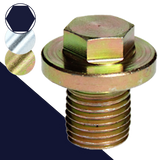 Wide Flange Drain Plug,Steel, Finishes Vary,Special OEM